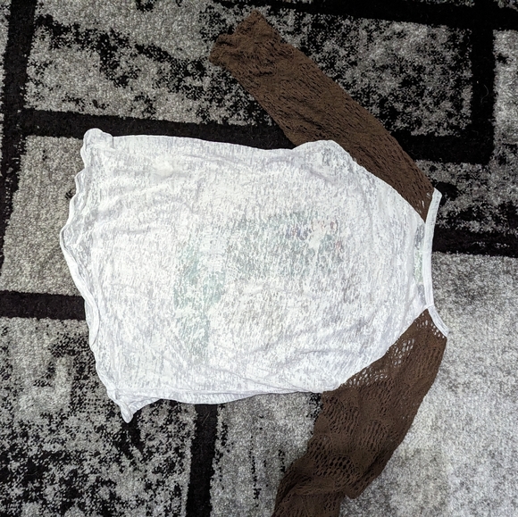 Lace long sleeve shirt - Picture 3 of 5